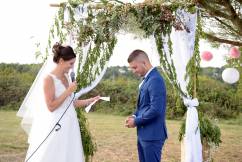 Le jour du mariage de Marie et Kévin