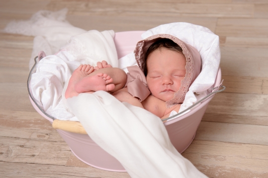séance photo de naissance et bébé